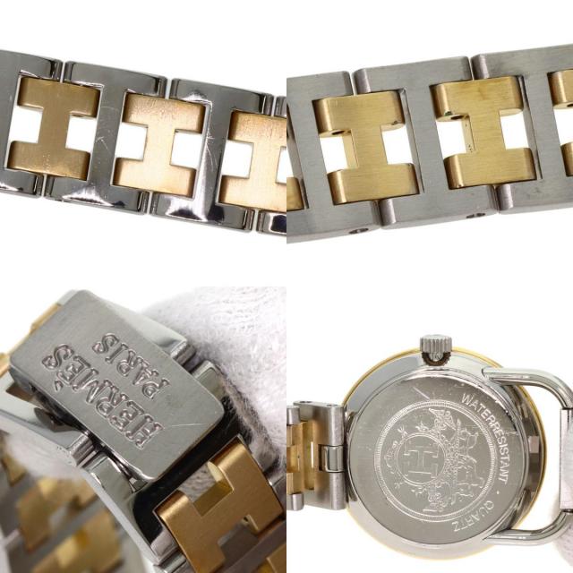 HERMES エルメス アルソー 腕時計 ステンレススチール/SSxGP