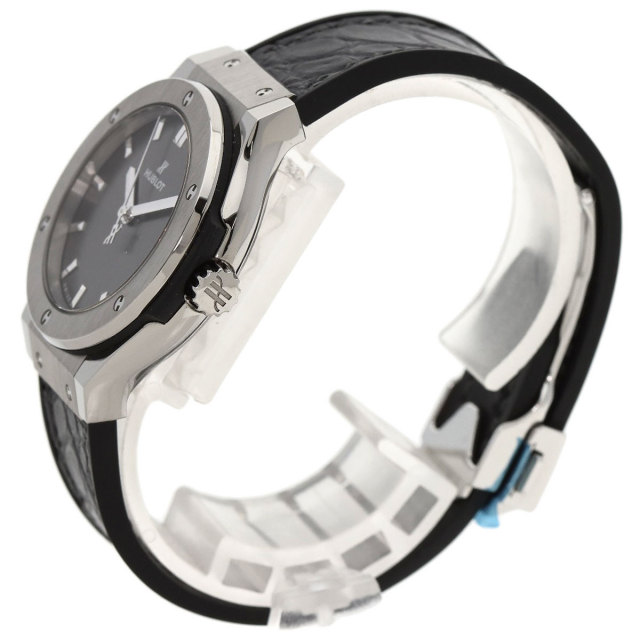 ウブロ 腕時計 クラシック フュージョン チタニウム レーシンググレー