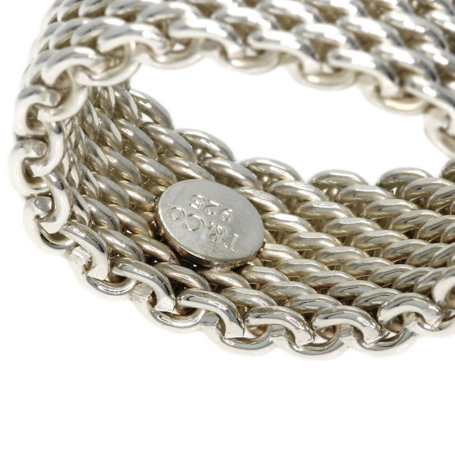 TIFFANY&Co. ティファニー サマセット メッシュ リング・指輪