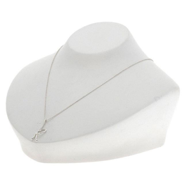 ティファニー イニシャル トップ K TIFFANY&Co. ティファニー イニシャル K ネックレス シルバー