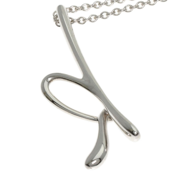 ティファニー　シルバー　Kイニシャルネックレス TIFFANY&Co. ティファニー イニシャル K ネックレス シルバー