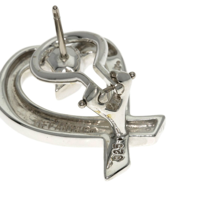 美品 Tiffany&Co. ティファニー ラビリングハート シルバー ピアス TIFFANY&Co. ティファニー ラビングハート ピアス シルバー