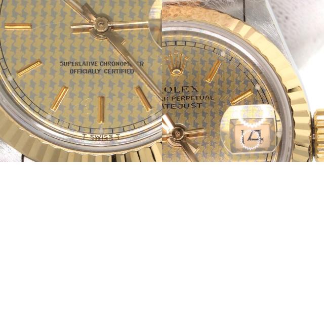 ROLEX ロレックス 69173 デイトジャスト 千鳥格子 ハウンドトゥース  