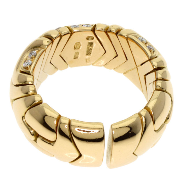 BVLGARI ブルガリ アルベアーレダイヤモンド リング・指輪 K18