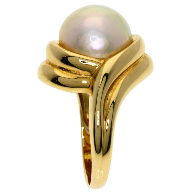 TASAKI タサキ マベパール 真珠 リング・指輪 K18イエローゴールド