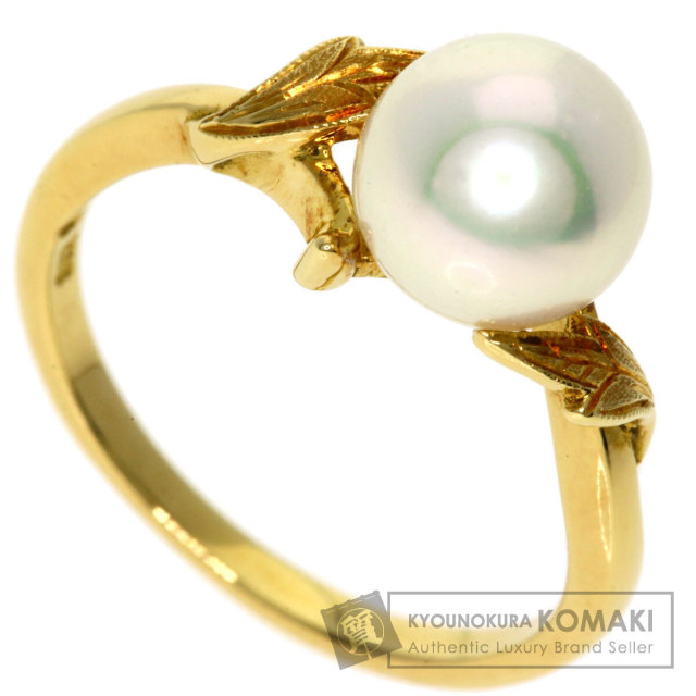 TASAKI タサキ パール 真珠 リング・指輪 K18イエローゴールド