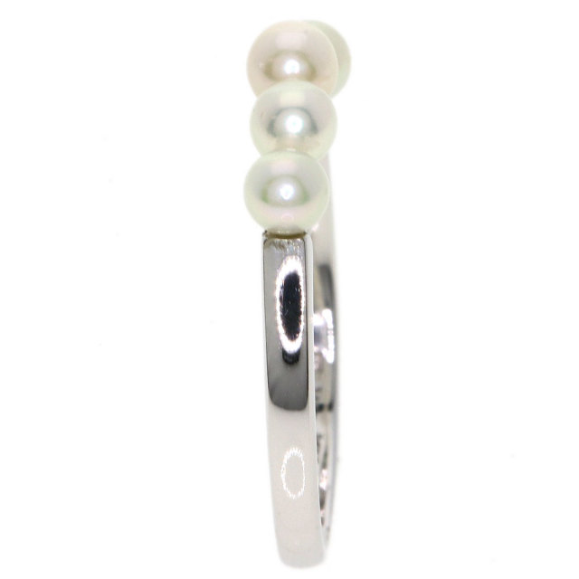 MIKIMOTO ミキモト ベビーパール 真珠 リング・指輪 K14ホワイト