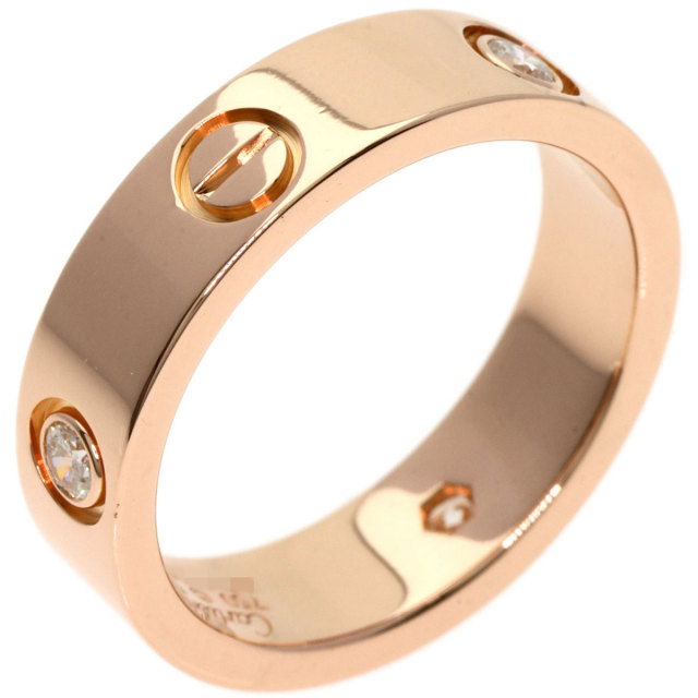 CARTIER カルティエ ラブリング ハーフ ダイヤモンド #55 リング