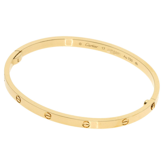 CARTIER カルティエ ラブブレス スモールモデル ドライバー付き #17  