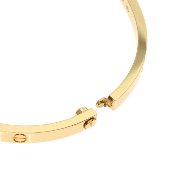Cartier カルティエ ラブブレス K18イエローゴールド 天然ダイヤ 17 楽天市場】CARTIER カルティエ ラブブレスレット ハーフダイヤ
