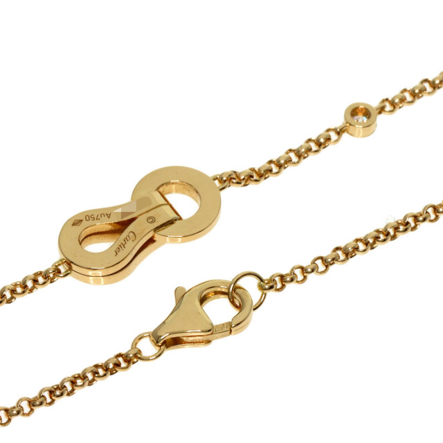 CARTIER カルティエ アグラフ ダイヤモンド ブレスレット K18イエロー