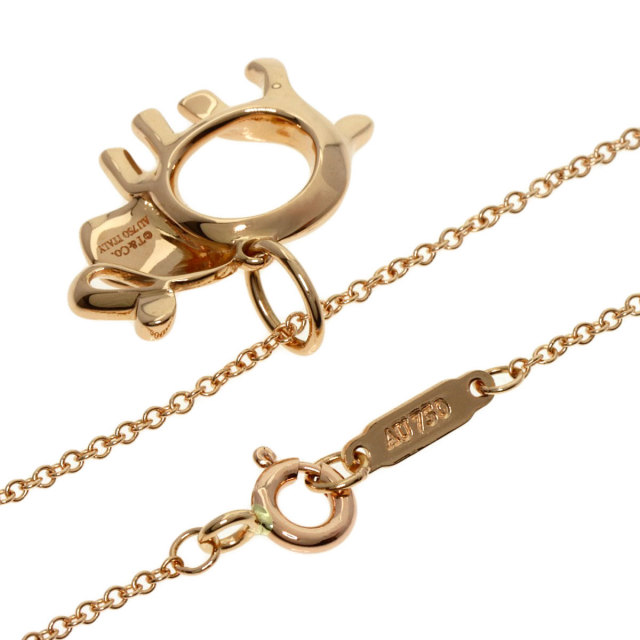 ☆Tiffany & Co. K18金 Au750 刻印ダイヤモンド ネックレス ☆Tiffany & Co. K18金 Au750 刻印ダイヤモンド ネックレス