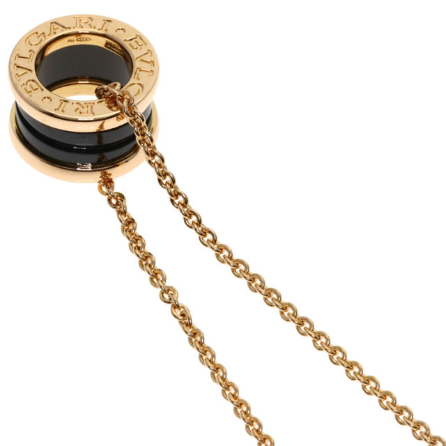 【ブルガリ限定品】 クラシック ローズゴールド ブラックセラミック ネックレス ブルガリ・ブルガリ ネックレス Rose Gold 359320 | ネックレス