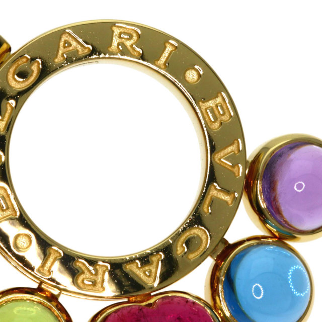 BVLGARI ブルガリ アレグラ マルチカラーストーン ネックレス K18