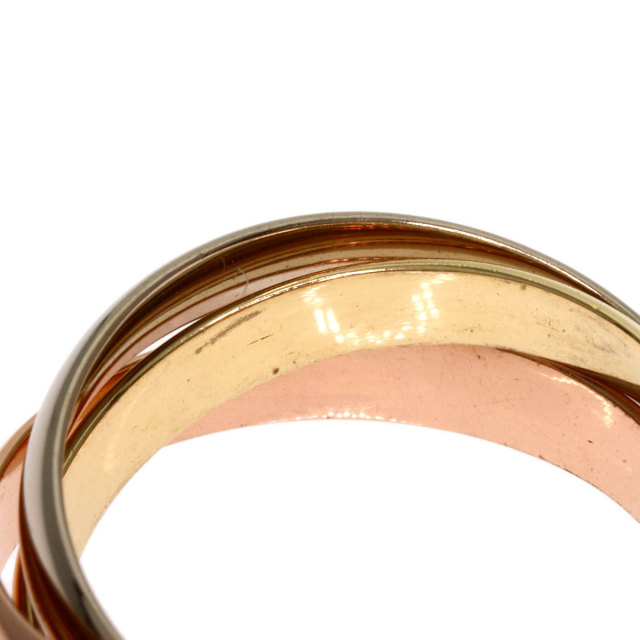 【新品仕上げ済】カルティエ トリニティ リング 49 9号 6269 楽天市場】T【CARTIER】トリニティリングSM ＃49 750 YG PG WG
