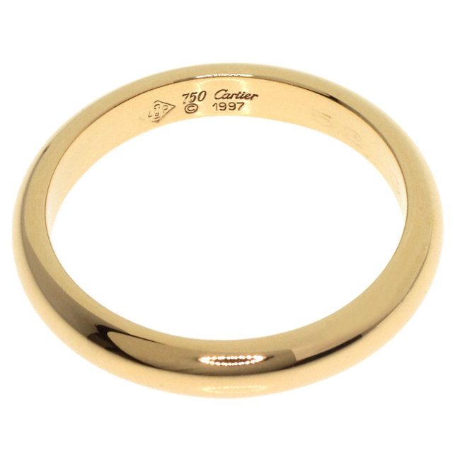 Cartier 18金ゴールドリング サイズ52　 8g Cartier 18金ゴールドリング サイズ52 8g（カルティエ CARTIER