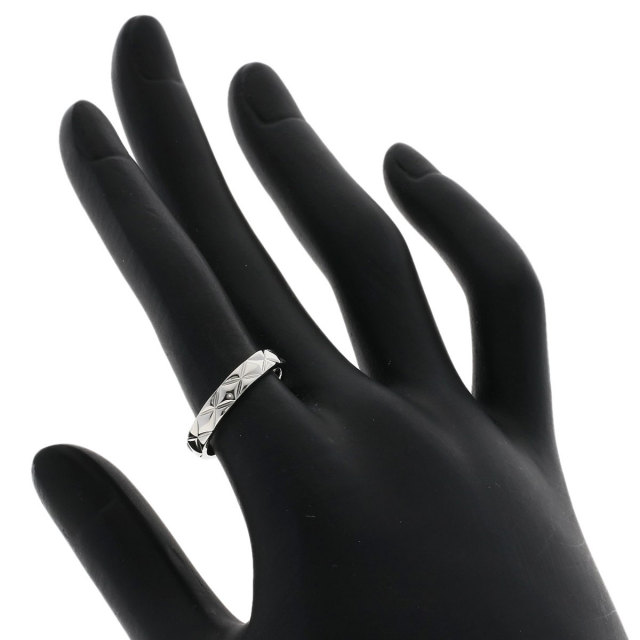 CHANEL シャネル マトラッセリング PT950  52 約12号 CHANEL シャネル Pt950 プラチナ マトラッセ リング 52/12号