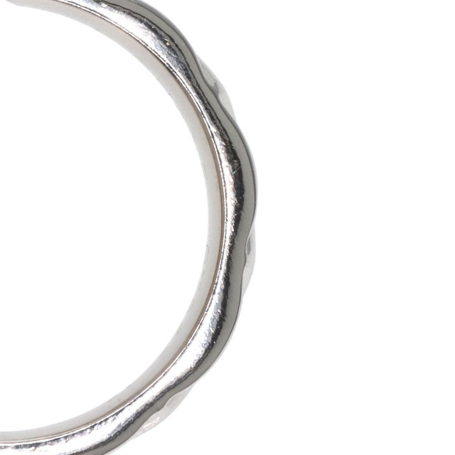 美品 シャネル マトラッセ プラチナ リング 50 9.5号 ミディアム 指輪 美品 シャネル マトラッセ プラチナ リング 50 9.5号 ミディアム