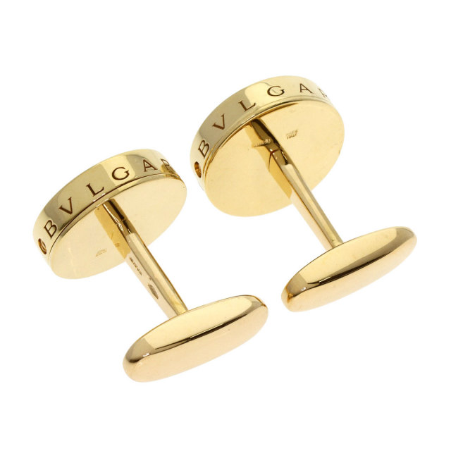 BVLGARI ブルガリ オプティカル ホワイトシェル カフス K18
