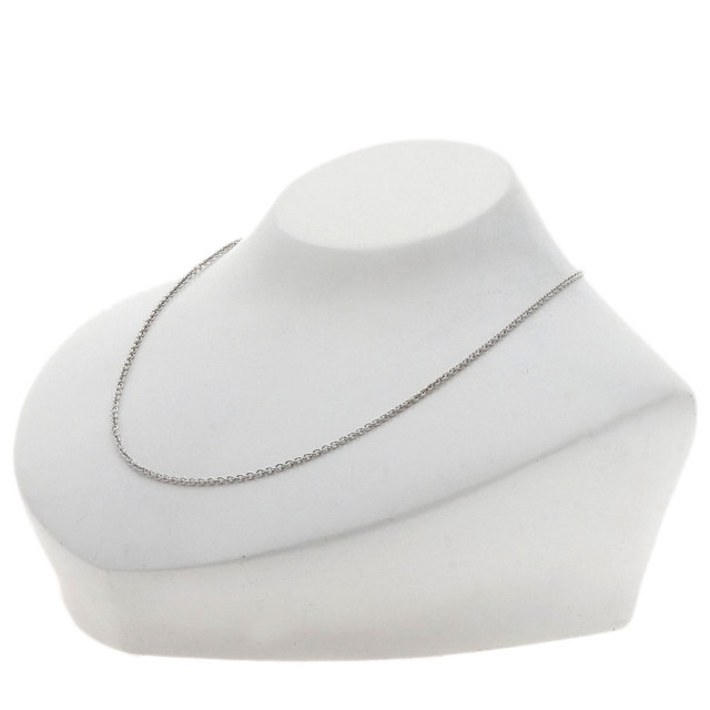 BVLGARI ブルガリ チェーン 40cm ネックレス K18ホワイトゴールド