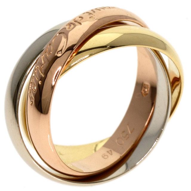 CARTIER カルティエ トリニティ MM #49 リング・指輪 K18