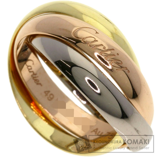 CARTIER カルティエ トリニティ #49 現行モデル リング・指輪