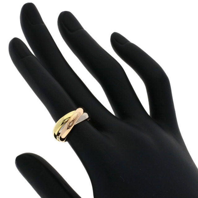 Cartier トリニティ SM 49（9号） Cartier カルティエ トリニティリング SM K18YG/WG/PG ゴールド