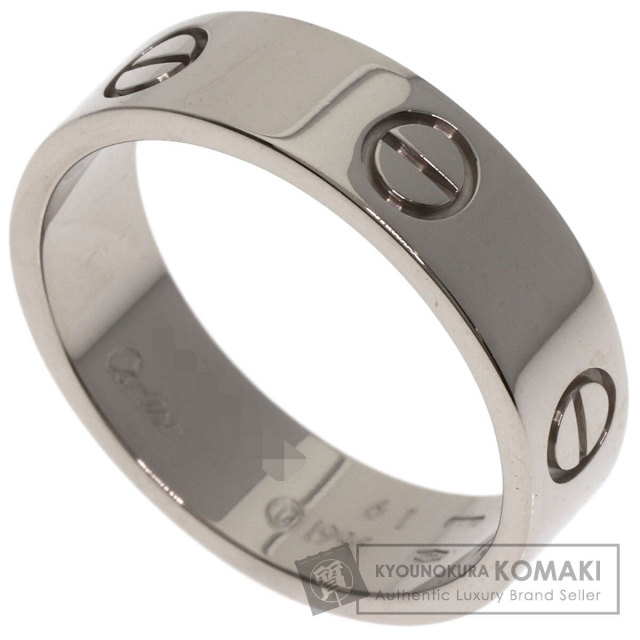 直営 Cartier 大人の美しい輝き ラブ リング ホワイトゴールド 大人気☆すぐ届く！【カルティエ】LOVE リング ホワイトゴールド