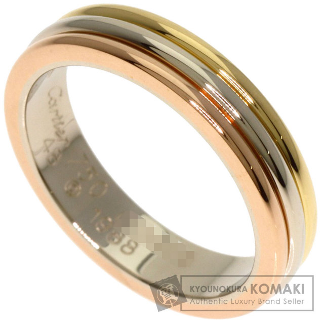 Cartier k18リング　　8サイズ リング サイズ ガイド