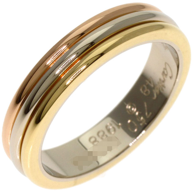 CARTIER カルティエ スリーカラー #48 リング・指輪 K18イエロー  