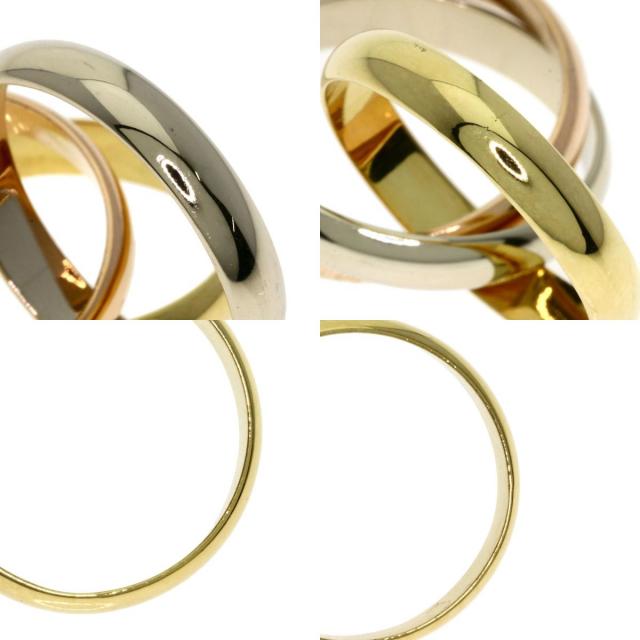 カルティエ リング トリニティ XS K18 YG WG PG スリーカラー Cartier カルティエ K18YG WG PG スリーカラーゴールド リング