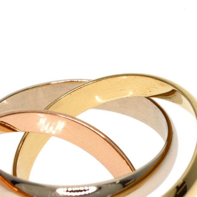 今だけ特価‼️【新品同様】カルティエ　トリニティ クラシックリング　サイズ51 CARTIER カルティエ トリニティ 15P ダイヤモンド #51 リング