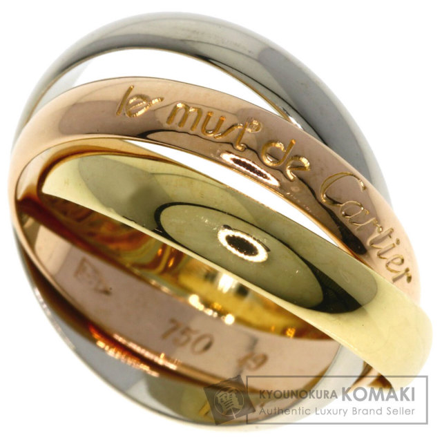 CARTIER カルティエ アニバーサリー 1P ダイヤモンド #49 リング