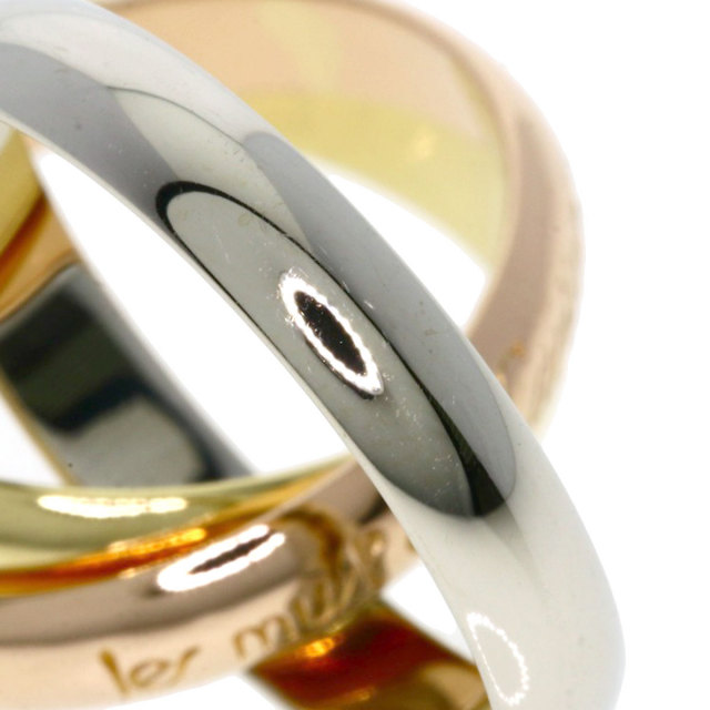 カルティエ Cartier トリニティ リング CRB4235100 - トリニティ リング、スモールモデル - ホワイト