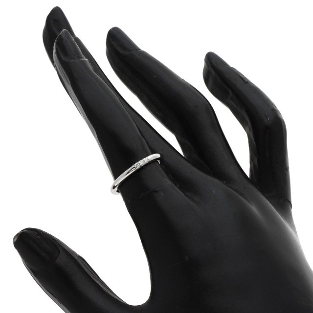 ☆美品☆【ティファニー】フォーエバー　ダイヤ　３P　プラチナ　リング　1749 ○SALE【ティファニー】フォーエバー ダイヤ 3P プラチナ