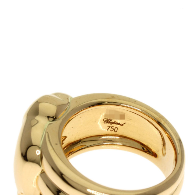Chopard ダイヤモンド付きゴールドリング Chopard ショパール ハッピーダイヤモンド リング・指輪 K18