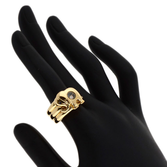 Chopard ショパール ハッピーダイヤモンド 象モチーフ リング