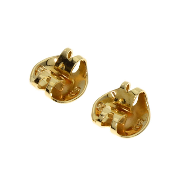 ミキモト K18 リボン パールピアス 楽天市場】【送料無料】【中古】 MIKIMOTO ミキモト K18 ピアス