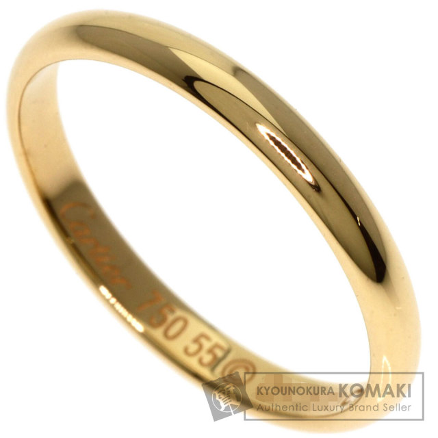国内発送カルティエ 結婚指輪 リング 18K CARTIER カルティエ クラシック ウェディング 1P ダイヤモンド