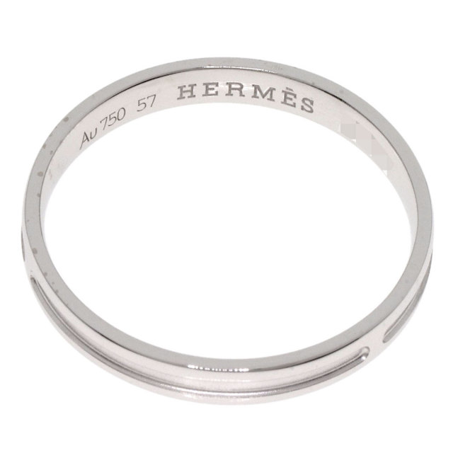 最終！値下げ不可　エルメス HERMES リング アリアンヌ K18WG 57号 最終！値下げ不可 エルメス HERMES リング アリアンヌ K18WG 57