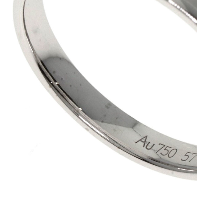 HERMES エルメス アリアンヌ #57 リング・指輪 K18ホワイトゴールド