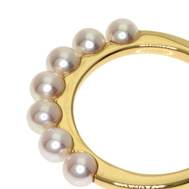 MIKIMOTO ミキモト ベビーパール 真珠 リング・指輪 K18イエロー MIKIMOTO ミキモト ベビーパール 真珠 リング・指輪 K18イエロー