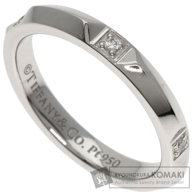 Tiffany & Co.ティファニー　リング PT950 プラチナ TIFFANY&Co. ティファニー TIFFANY & Co. クラシックバンド