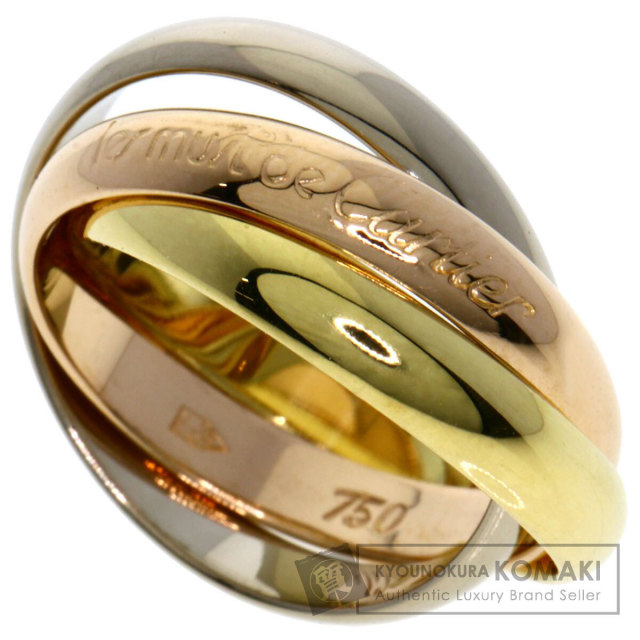 CARTIER カルティエ トリニティ #52 リング・指輪 K18イエロー