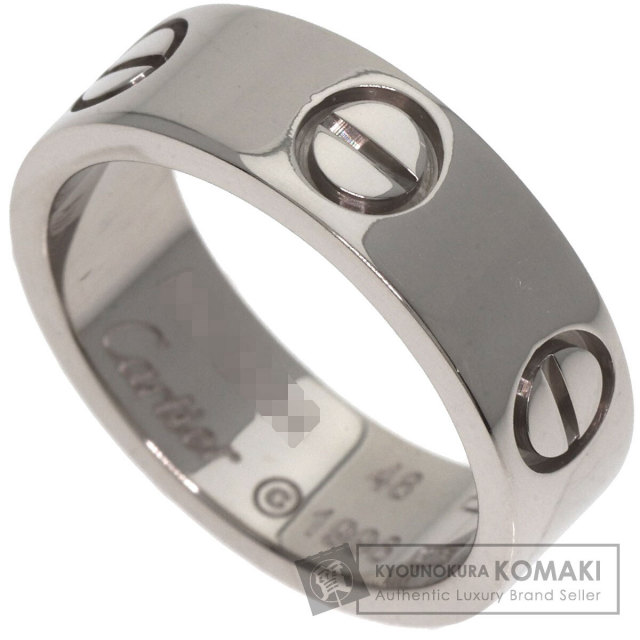CARTIER カルティエ ラブリング #48 リング・指輪 K18ホワイト