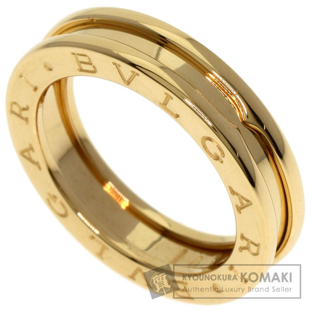 6EM12 BVLGARI ブルガリ 指輪 リング K18 金ビーゼロワンリング BVLGARI ブルガリ B-zero1 ビー・ゼロワン リング K18イエロー