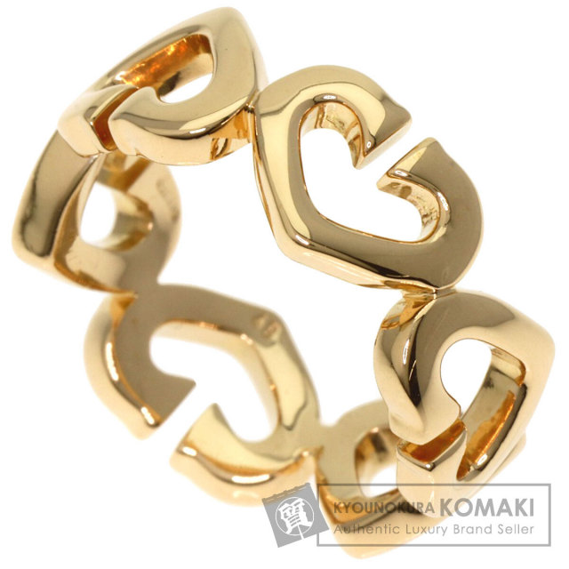 CARTIER カルティエ Cハート #48 リング・指輪 K18イエローゴールド