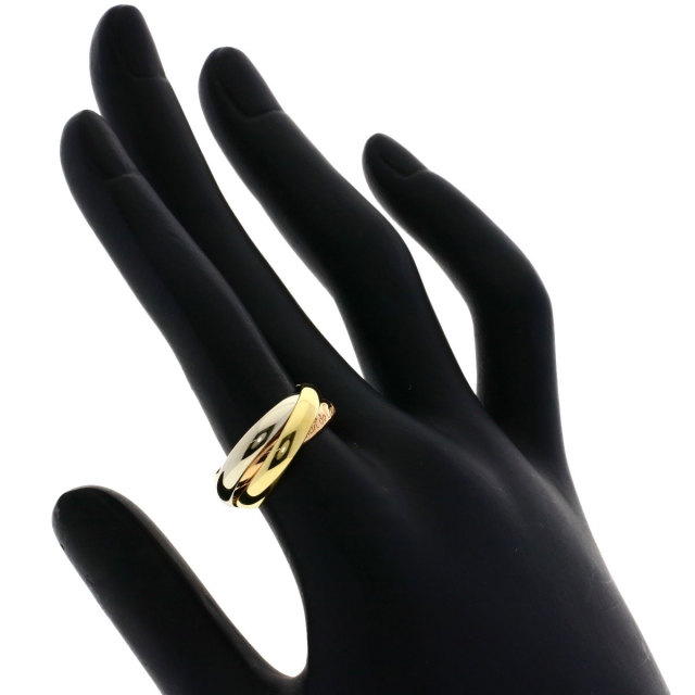 Cartier トリニティリング53 CARTIER カルティエ トリニティ #53 リング・指輪 K18イエロー
