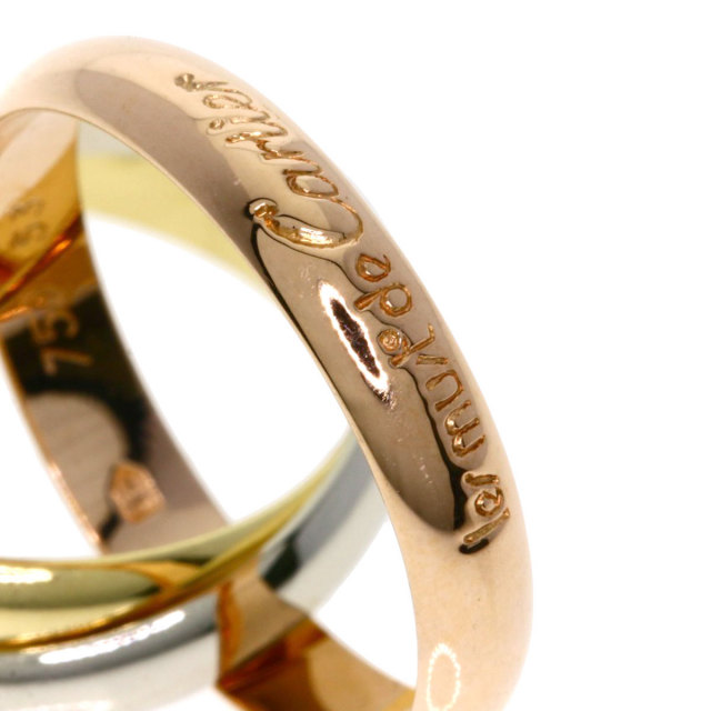 Cartier トリニティリング53 CARTIER カルティエ トリニティ #53 リング・指輪 K18イエロー