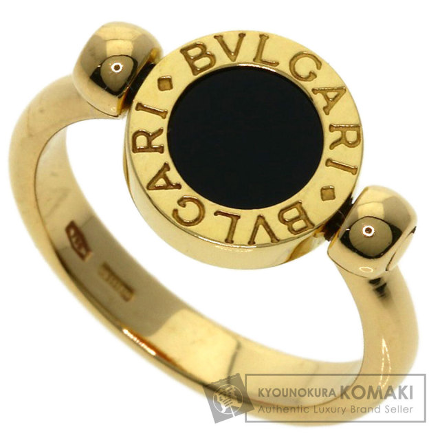 BVLGARI ブルガリ ブルガリブルガリ フリップ オニキス リング